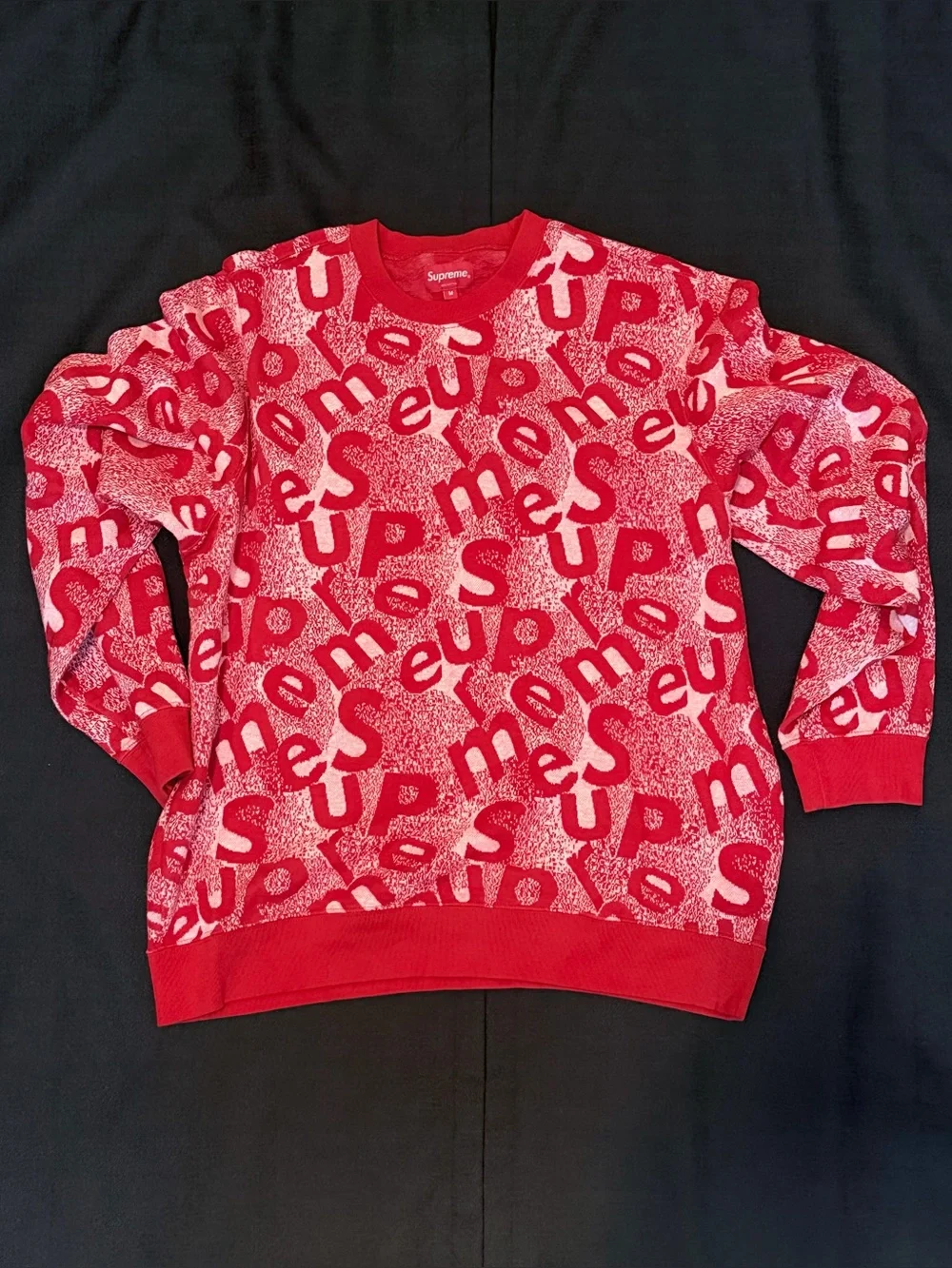 Supreme Scatter Text Crewneck